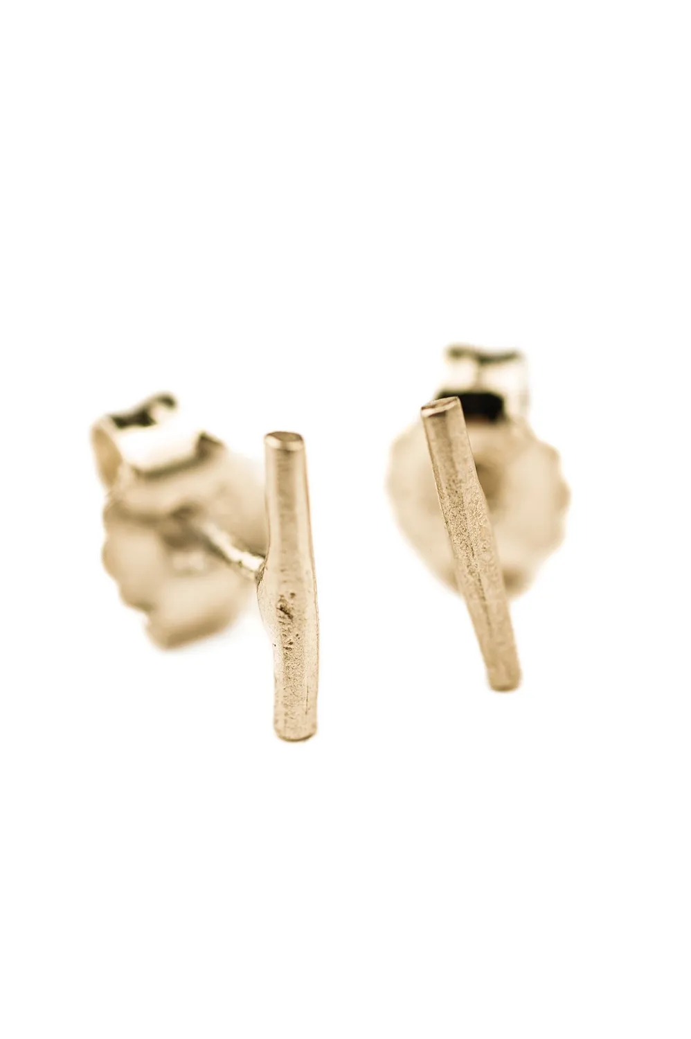 Flor Rubaja Jewelry Barra mini orecchini oro 9ct