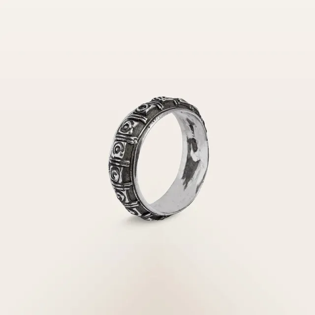 Alfredo Correnti Nesso Fascia Anello Argento