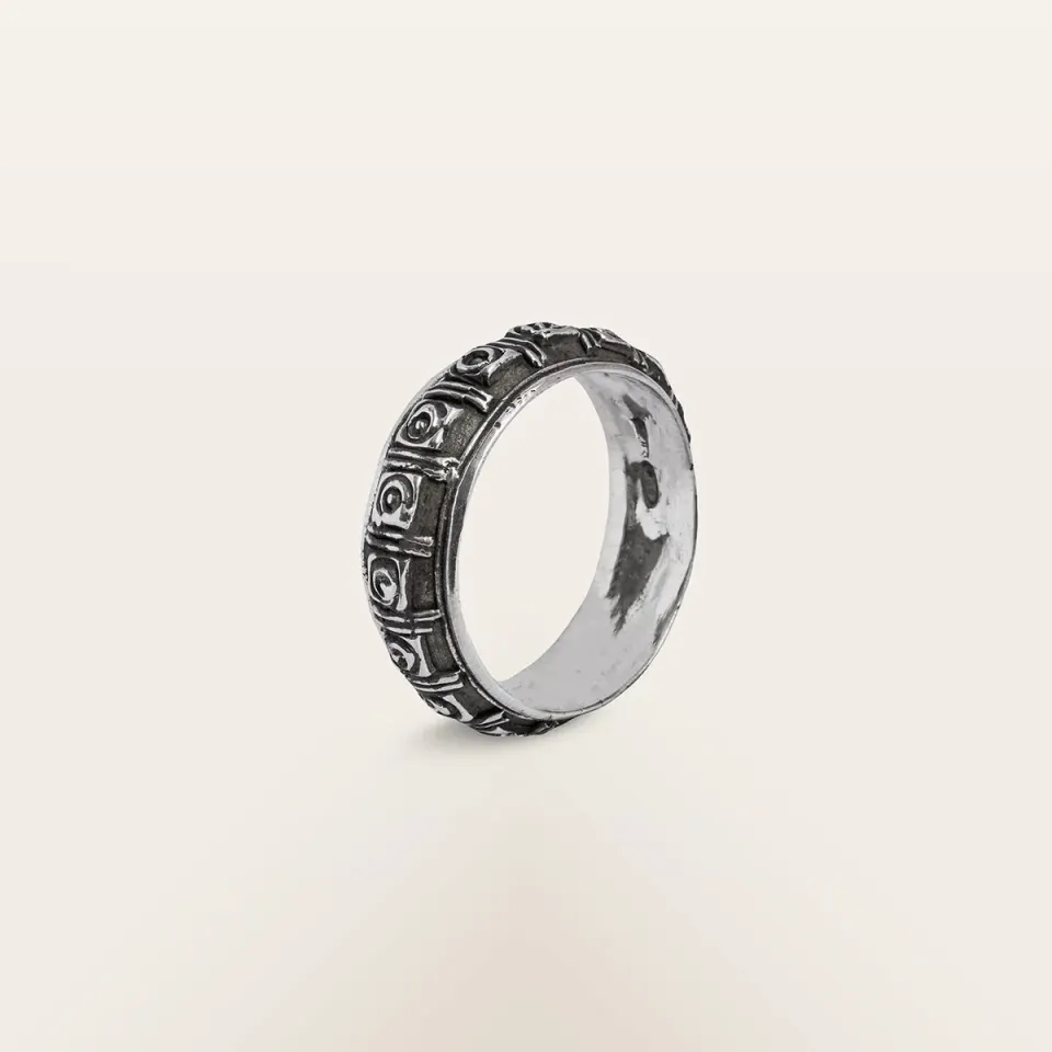 Alfredo Correnti Nesso Fascia Anello Argento