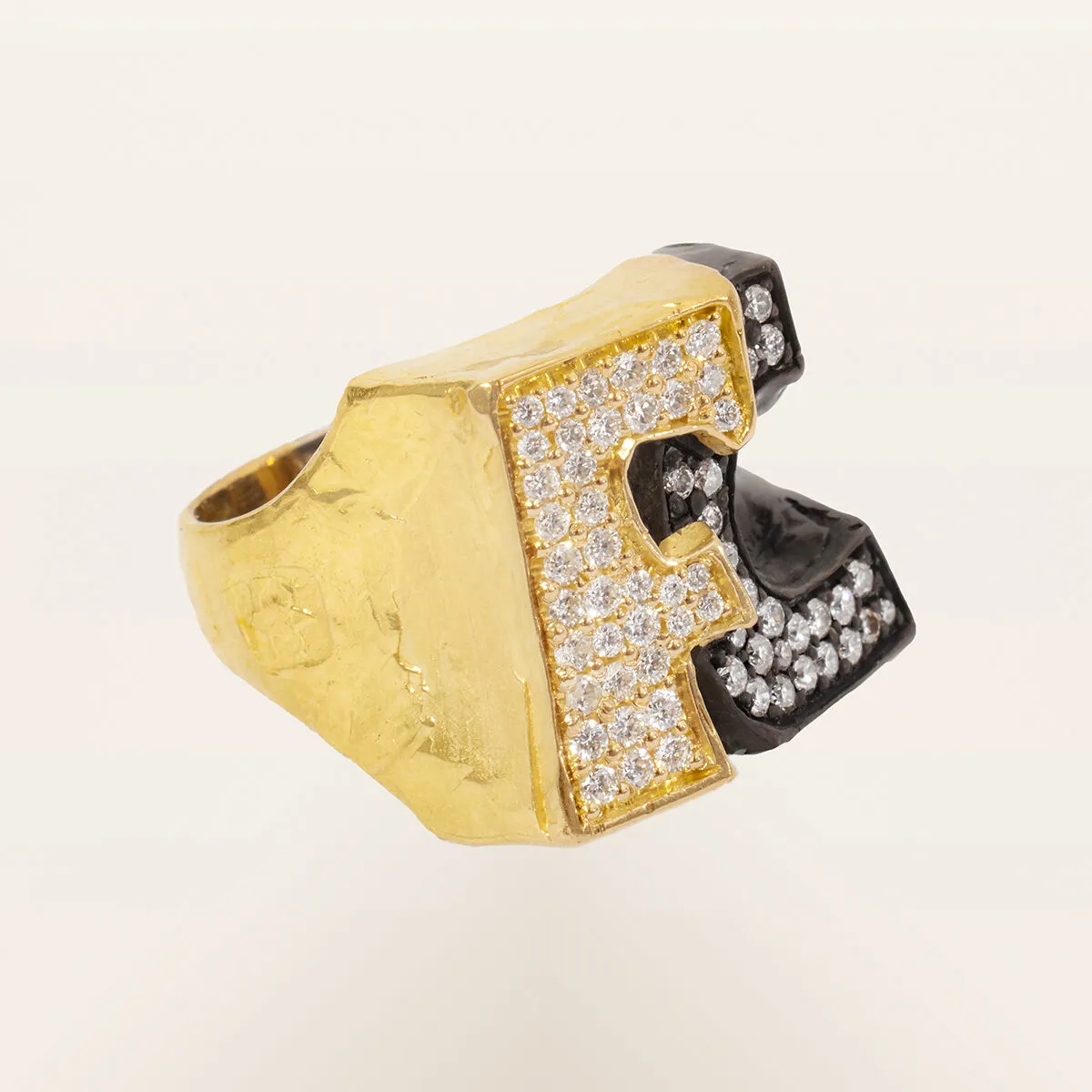 Alfredo Correnti Ego Double anello doppio