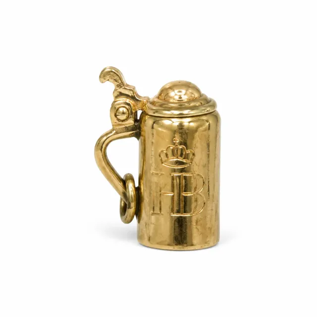 Victoria Jane Beer Stein ciondolo oro 9ct boccale charms