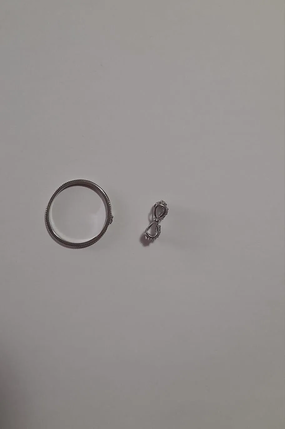 JewelryPalace Nodo anello farfalla argento zirconi