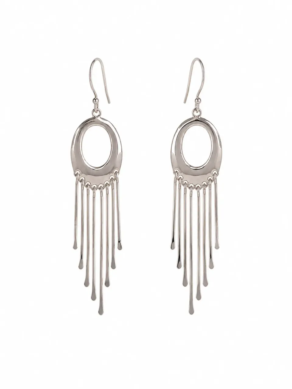 Victoria Jane Fringe Drop orecchini pendenti argento sterling
