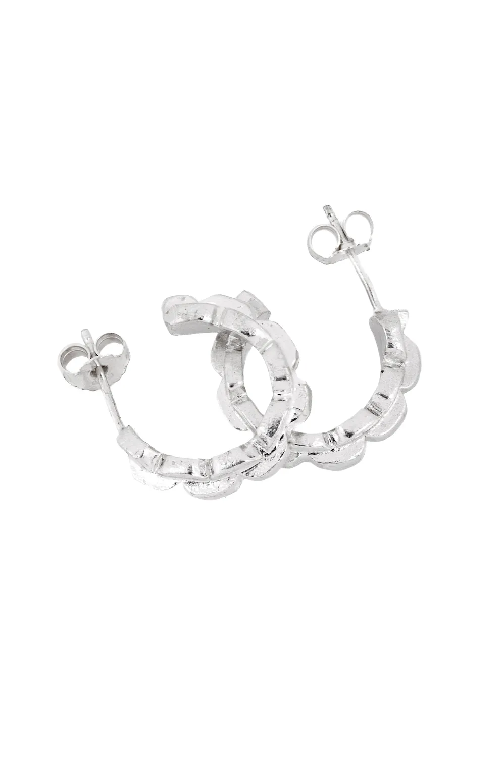 Flor Rubaja Chain orecchini argento 925 20 mm
