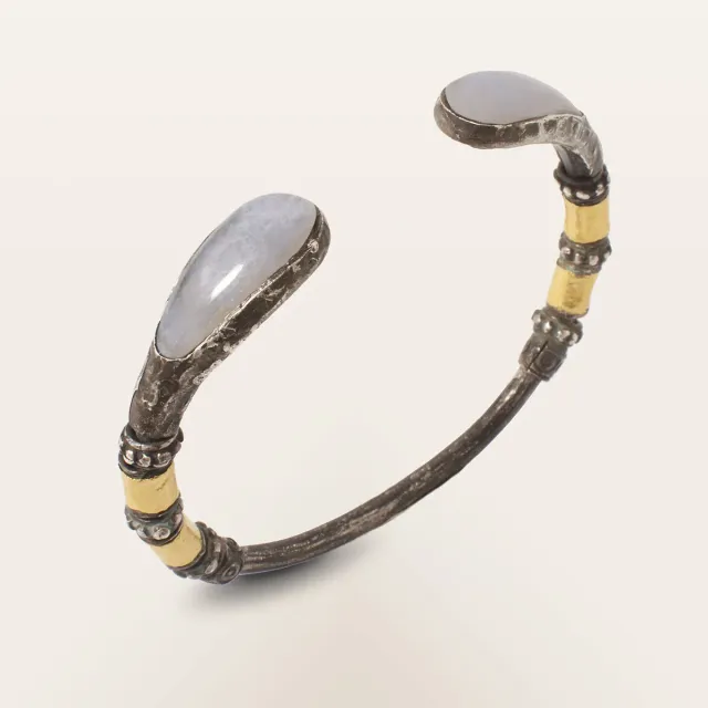 Alfredo Correnti Bracciale Gea bracciale pietra naturale