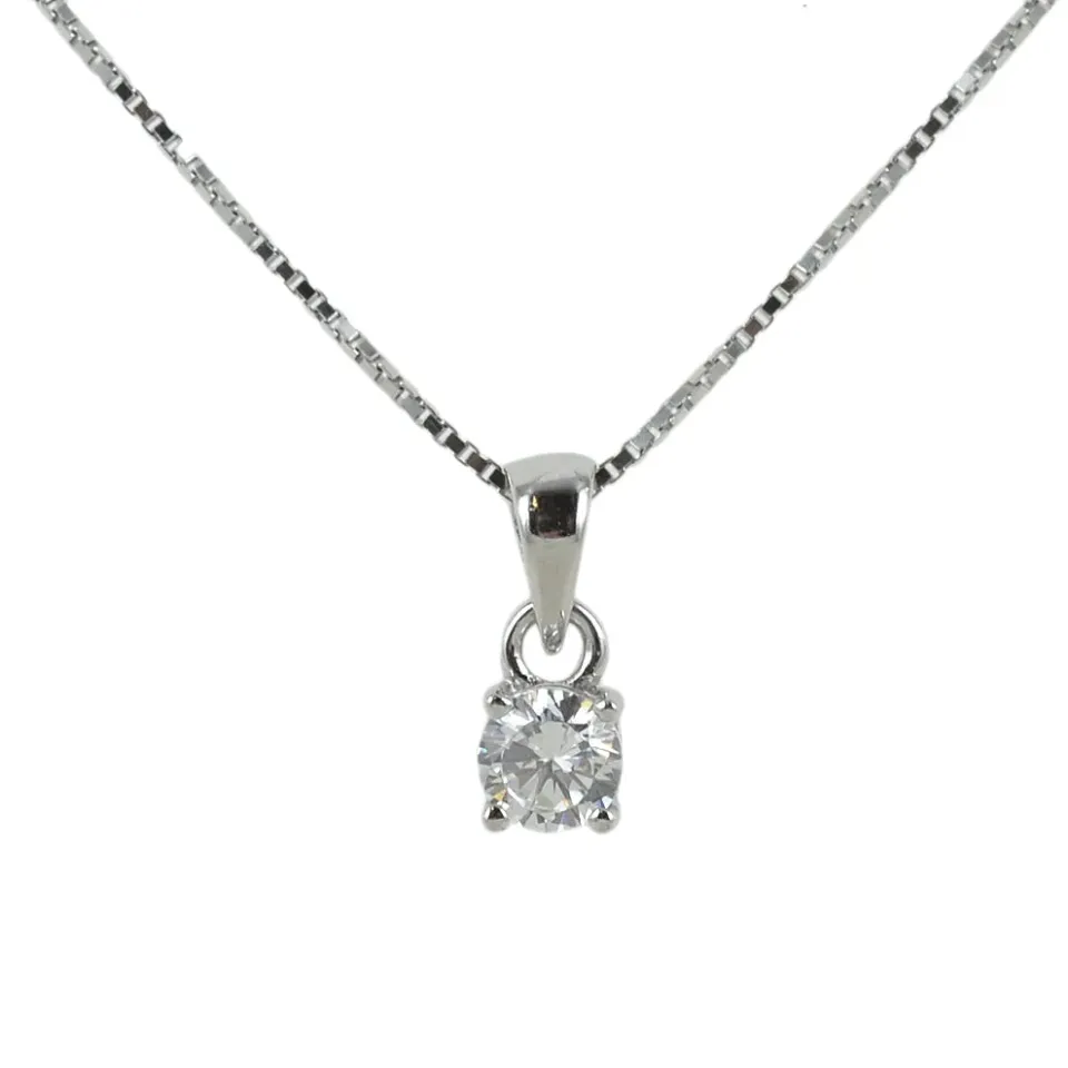 Gioielli Celiento Collana punto luce argento 925 50cm