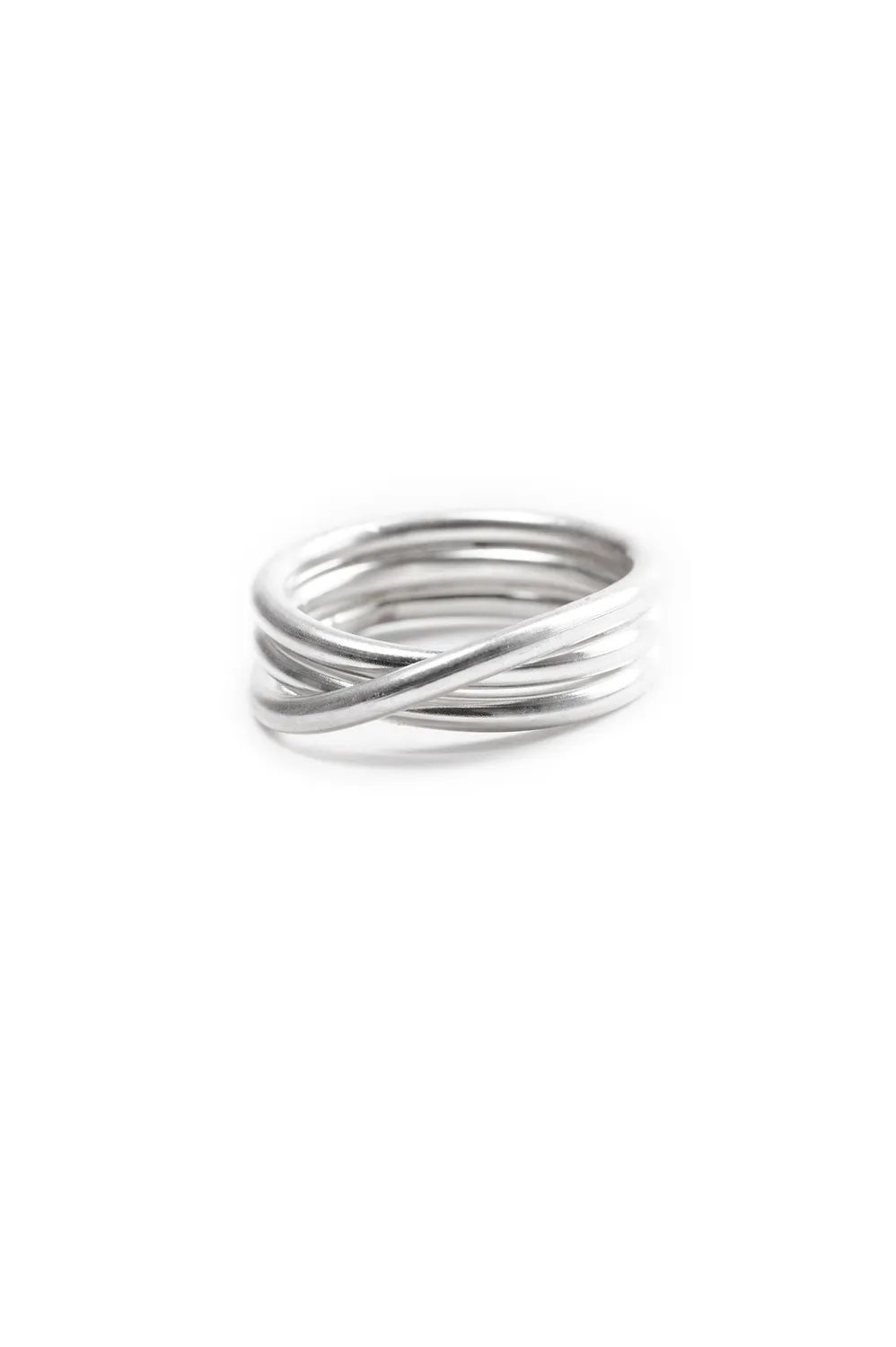 Flor Rubaja 3 Giri anello argento 925
