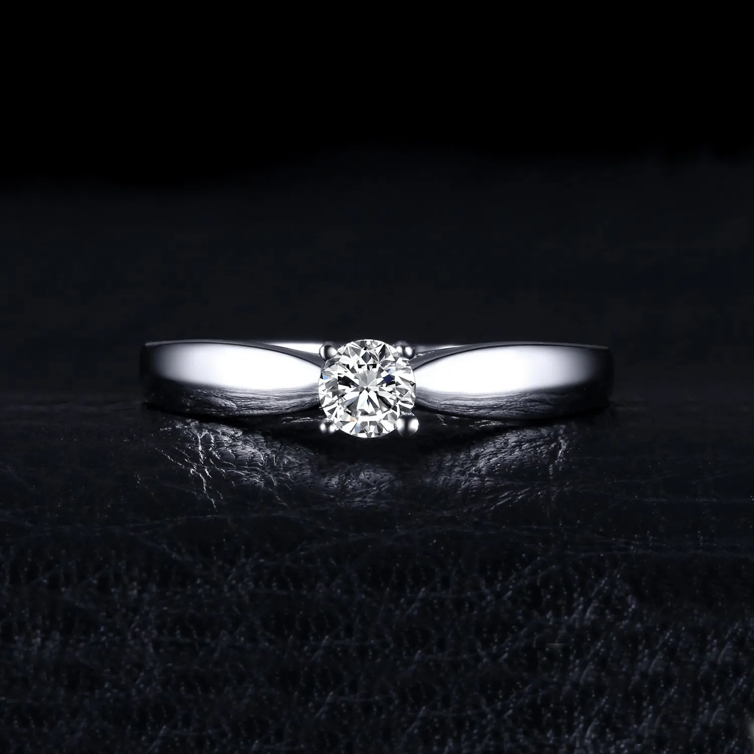 JewelryPalace Anello Solitario Fidanzamento Argento 925 Sposa