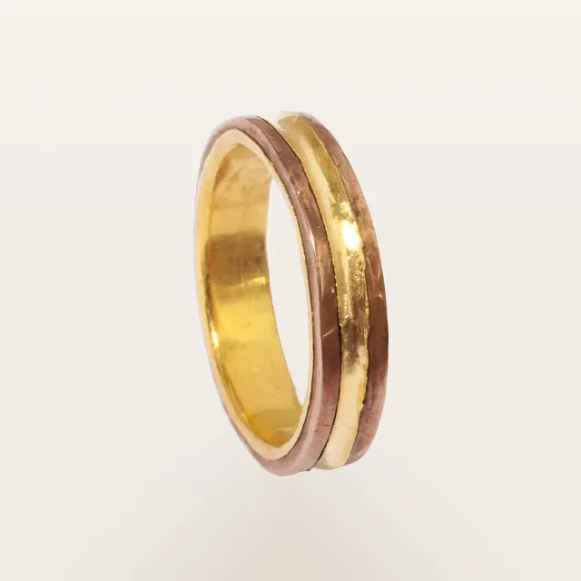 Alfredo Correnti Pura Bronzo Anello fascia bronzo