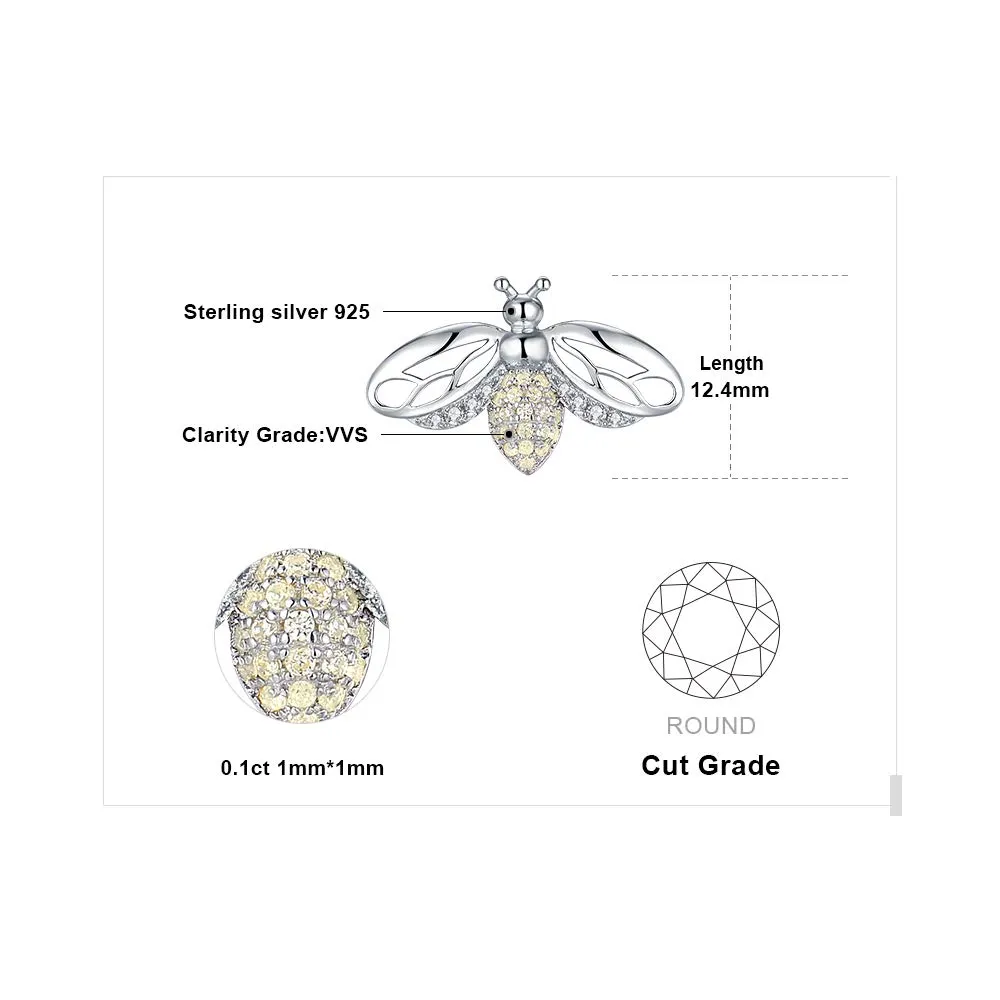 JewelryPalace Ali Vuote Collana Argento Dorato Zirconia