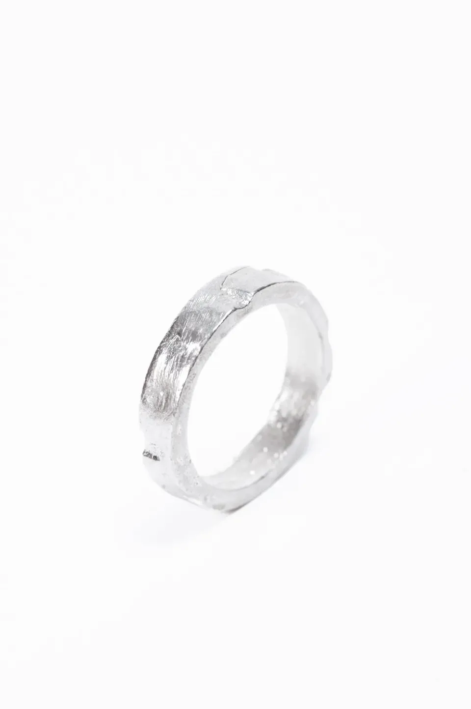 Flor Rubaja Rings Anello centrale dentellato argento 925