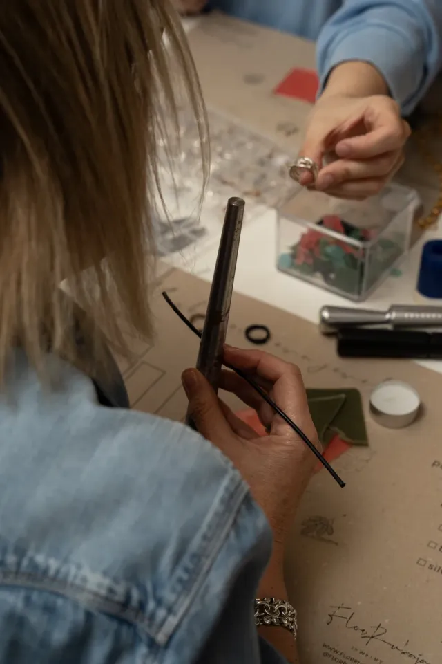 Flor Rubaja Workshop Anelli Matrimonio fedi Firenze argento