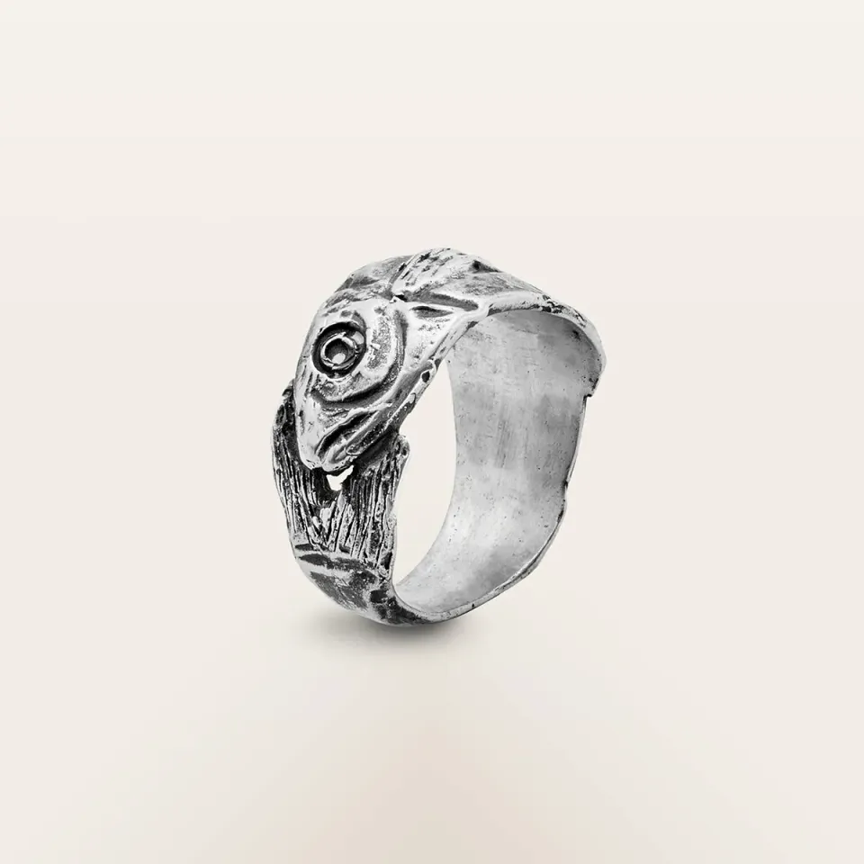 Alfredo Correnti Nesso Pesce anello sagomato