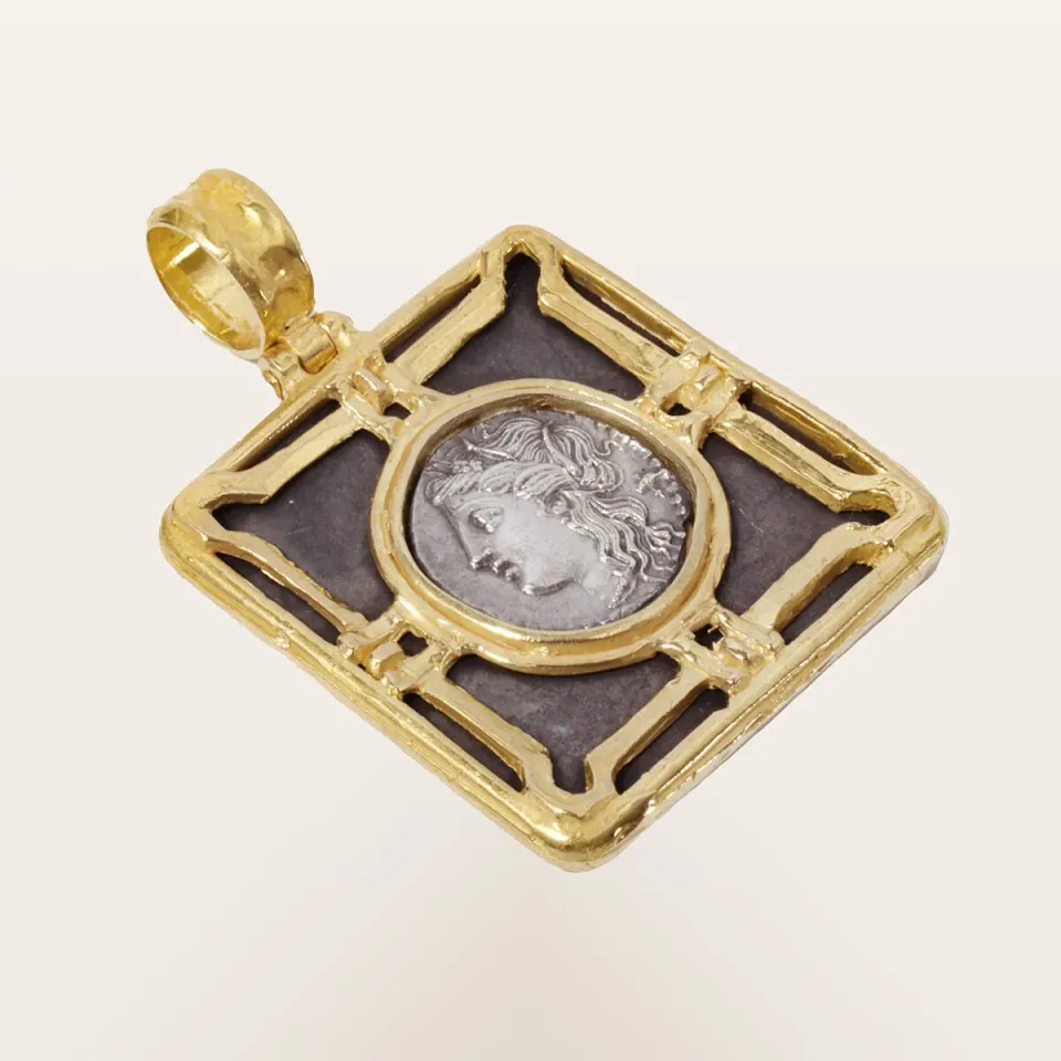 Alfredo Correnti Aeterna Ninfa Double Face pendente