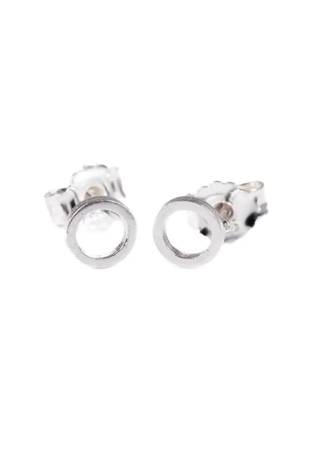 Flor Rubaja Mini I Cerchio orecchini argento 925