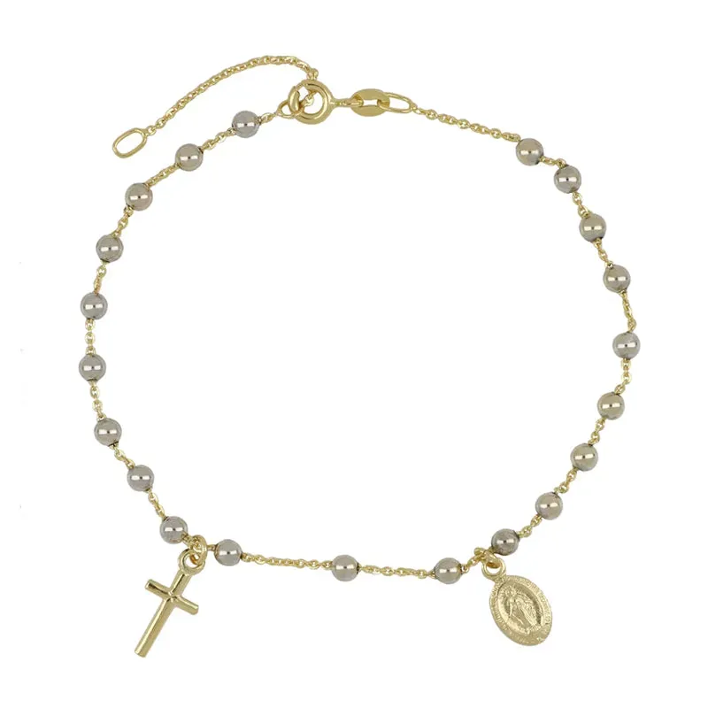 Gioielli Celiento Rosario bracciale oro unisex