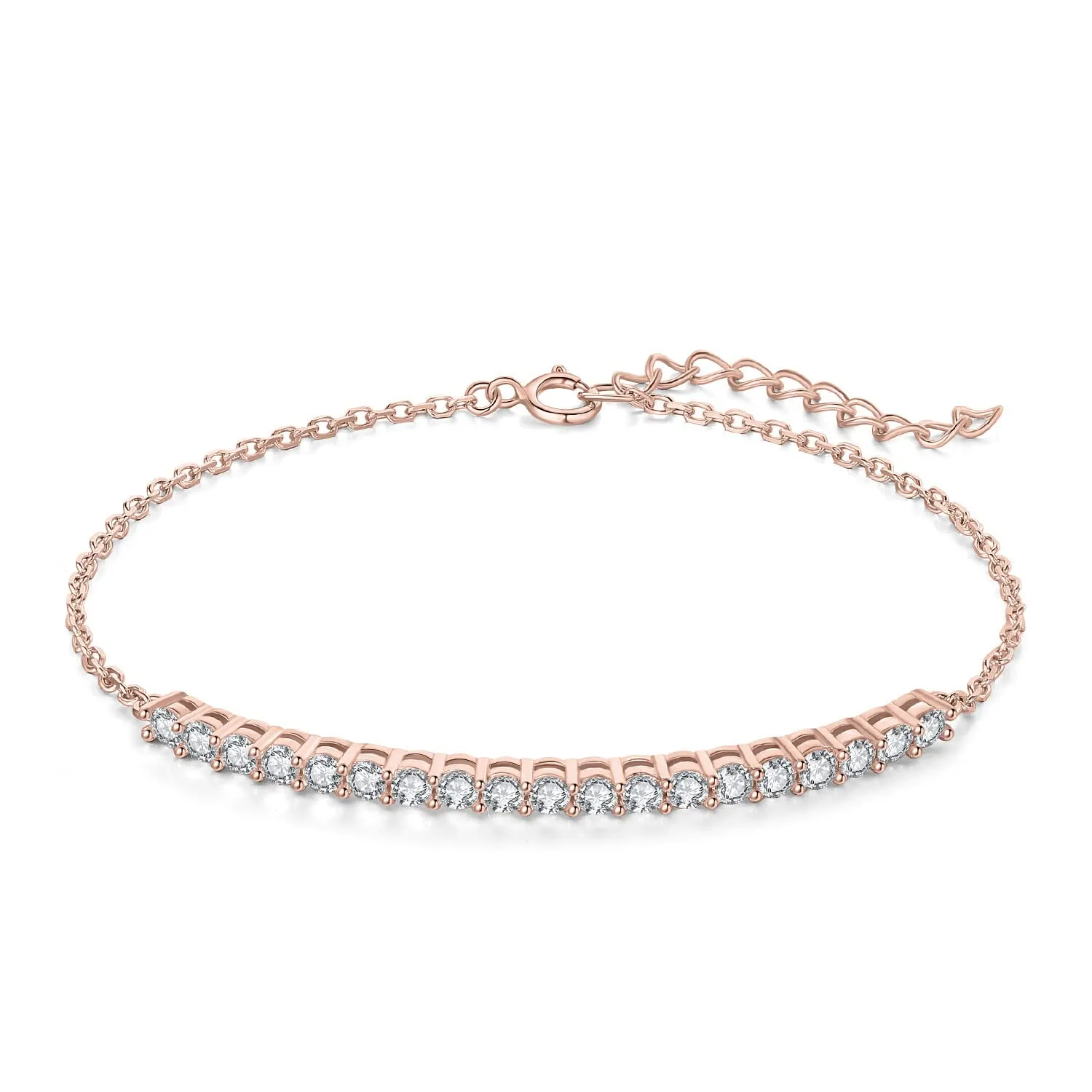 JewelryPalace Amor Eterno bracciale moissanite oro