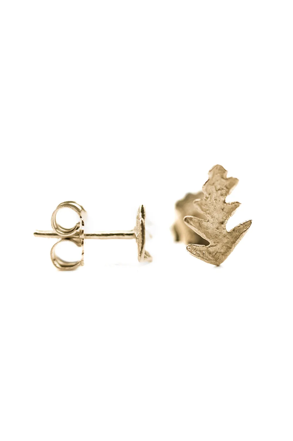 Flor Rubaja Essentials Mini Orecchini Foglie oro 9ct