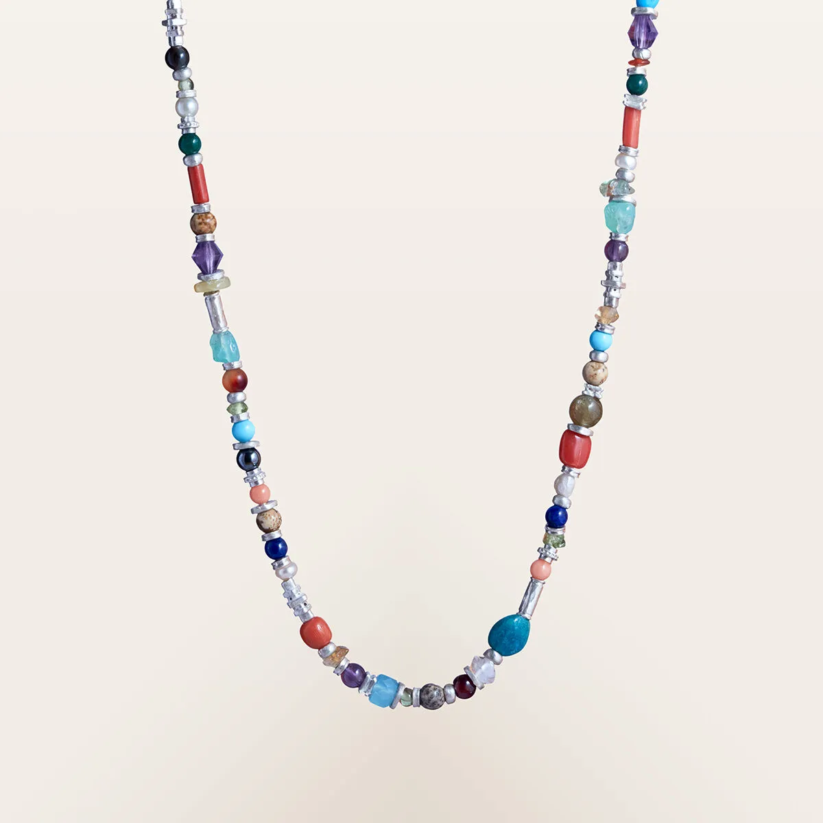 Alfredo Correnti Gea Collana Pietre Assortite
