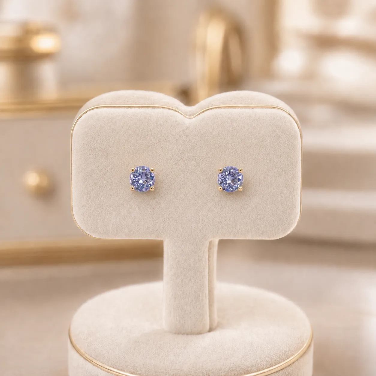 Victoria Jane Tanzanite Gold orecchini oro tanzanite
