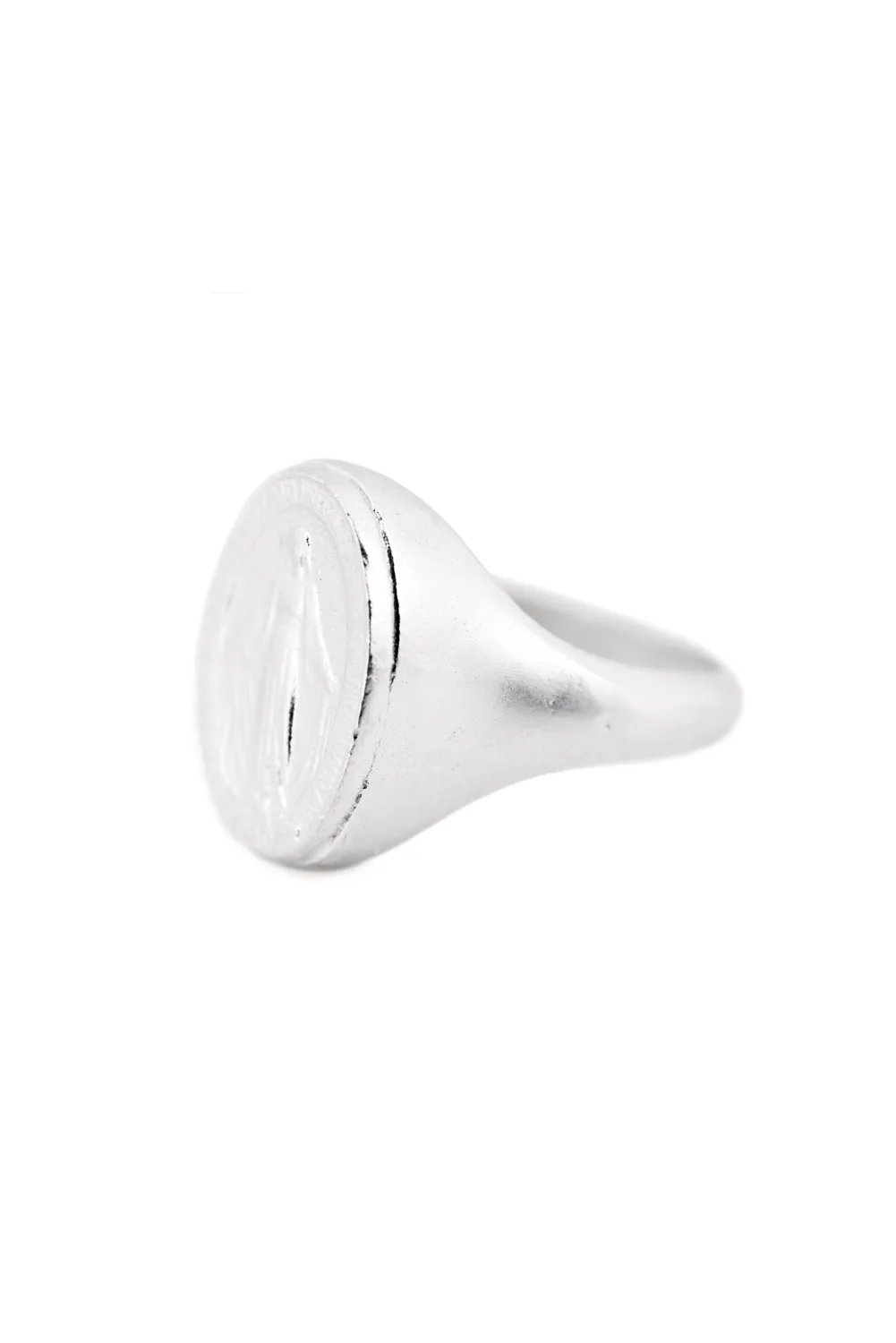Flor Rubaja Cross Anello Madonna argento misura 19