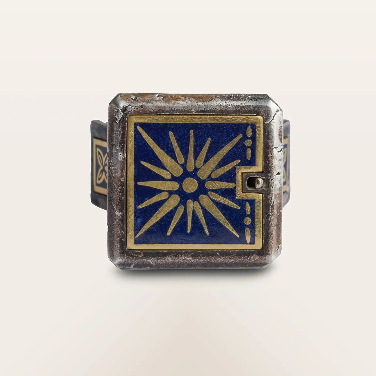 Alfredo Correnti Gea Smalto Apribile Anello