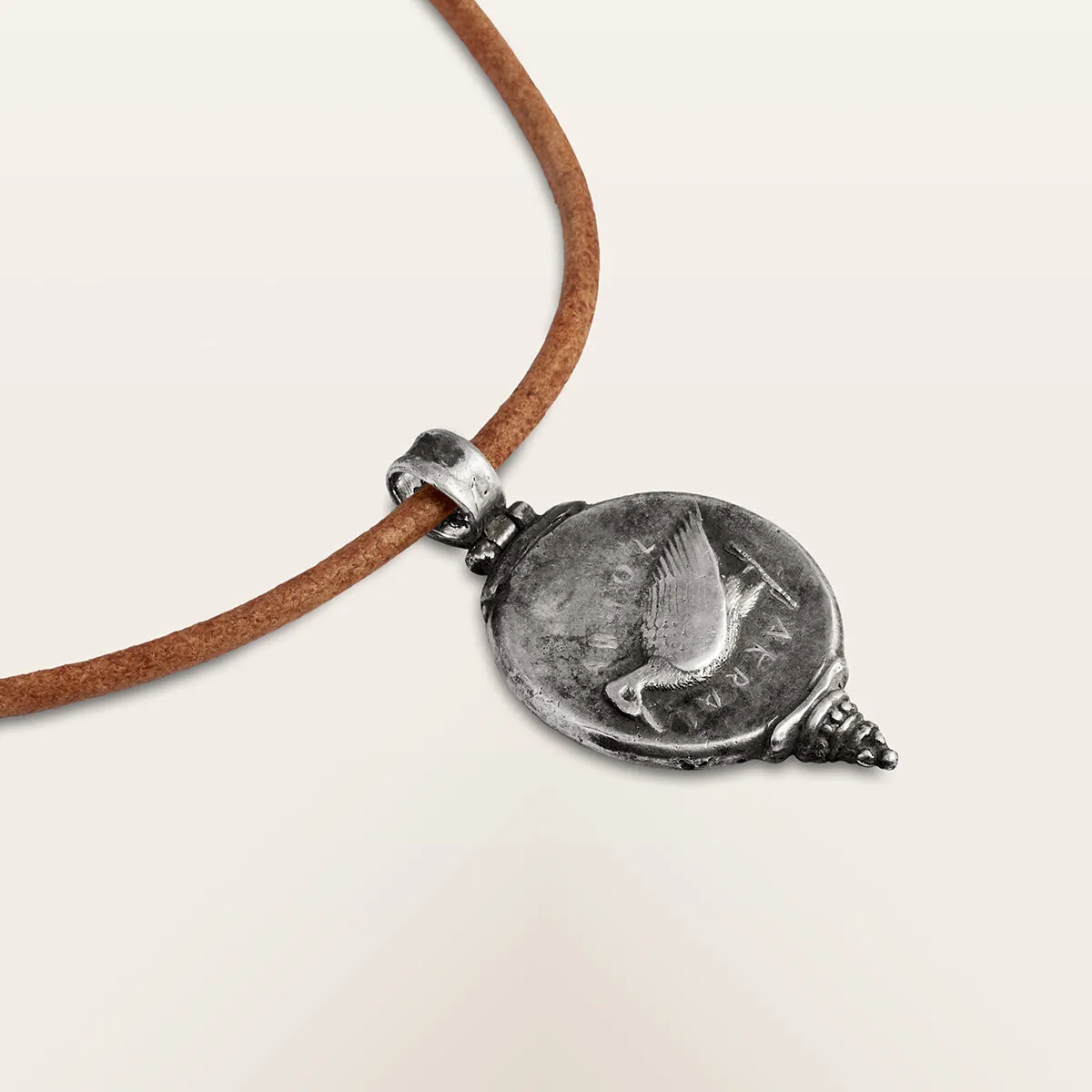 Alfredo Correnti Nesso Agrigento pendente bronzo