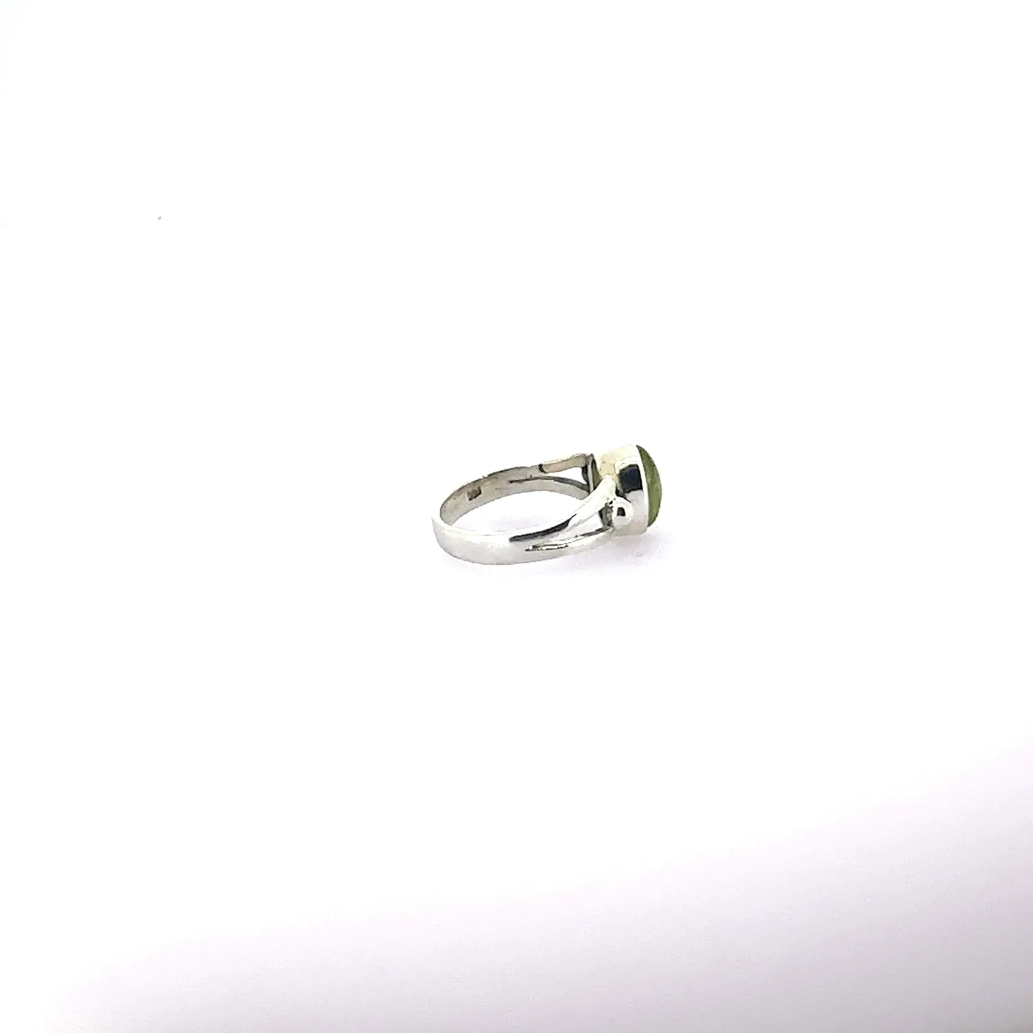 Victoria Jane Peridoto anello argento ovale verde
