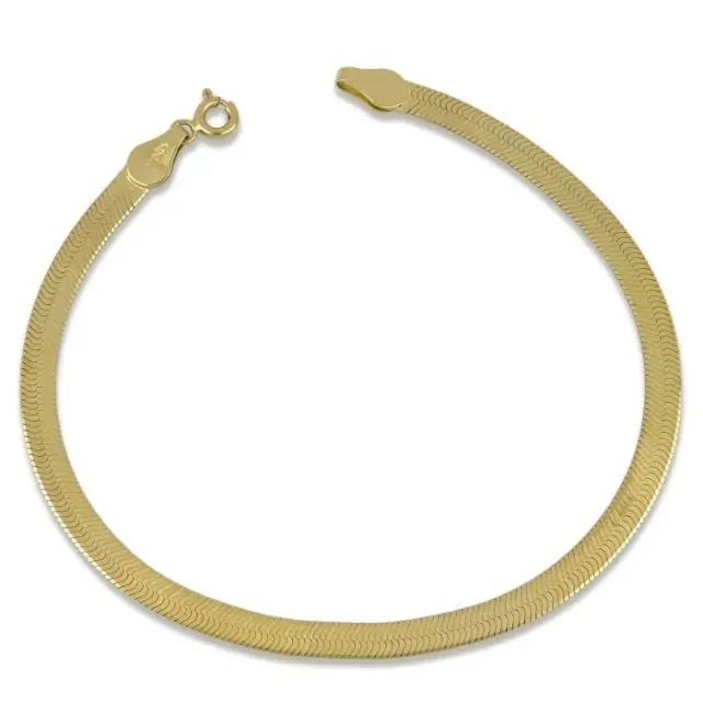 Gioielli Celiento bracciale piattina oro giallo 18kt