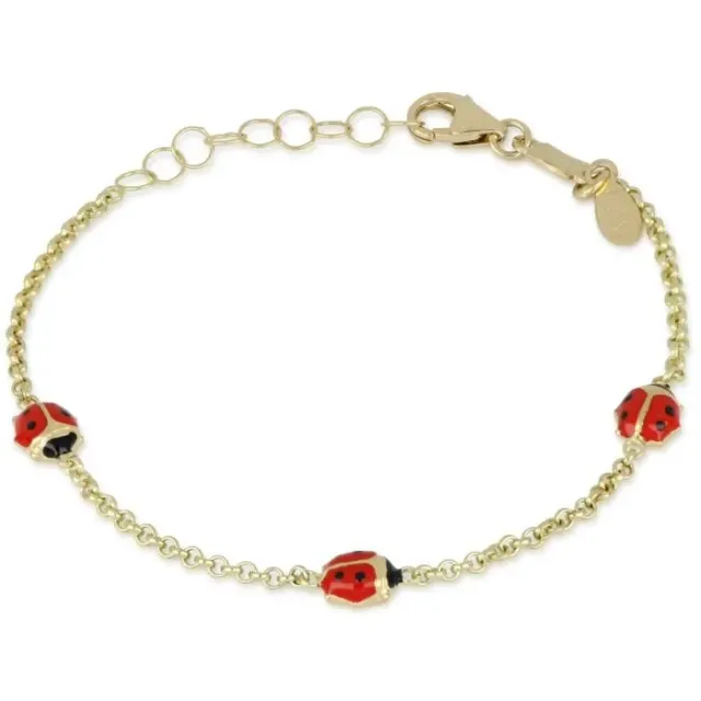 Gioielli Celiento Bracciale Bimbi Oro Giallo 18kt 14cm