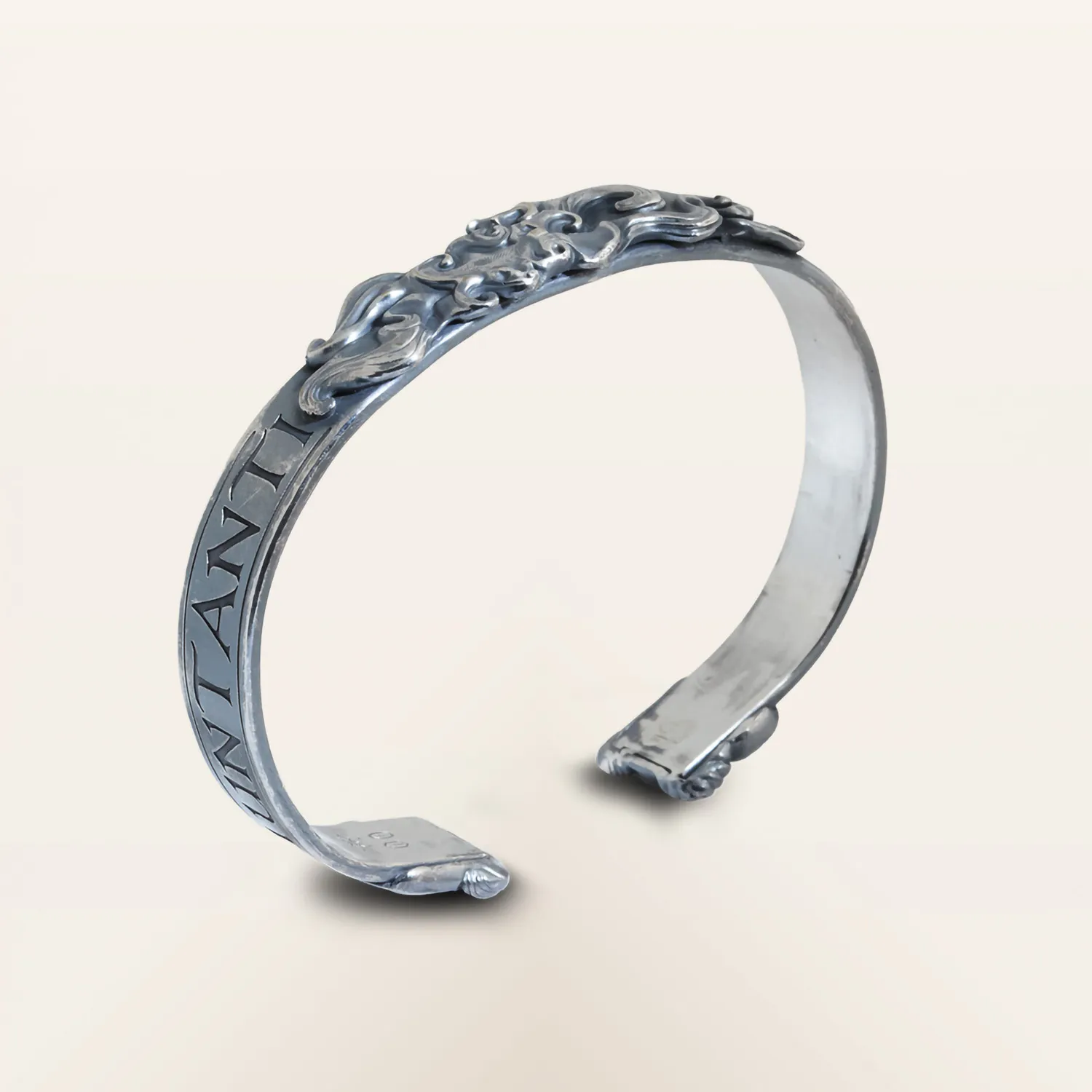 Alfredo Correnti Peloro Onde bracciale artigianale