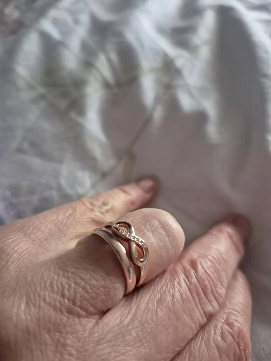 JewelryPalace Infinito Anello Nodo Argento 925 Eterno Amore