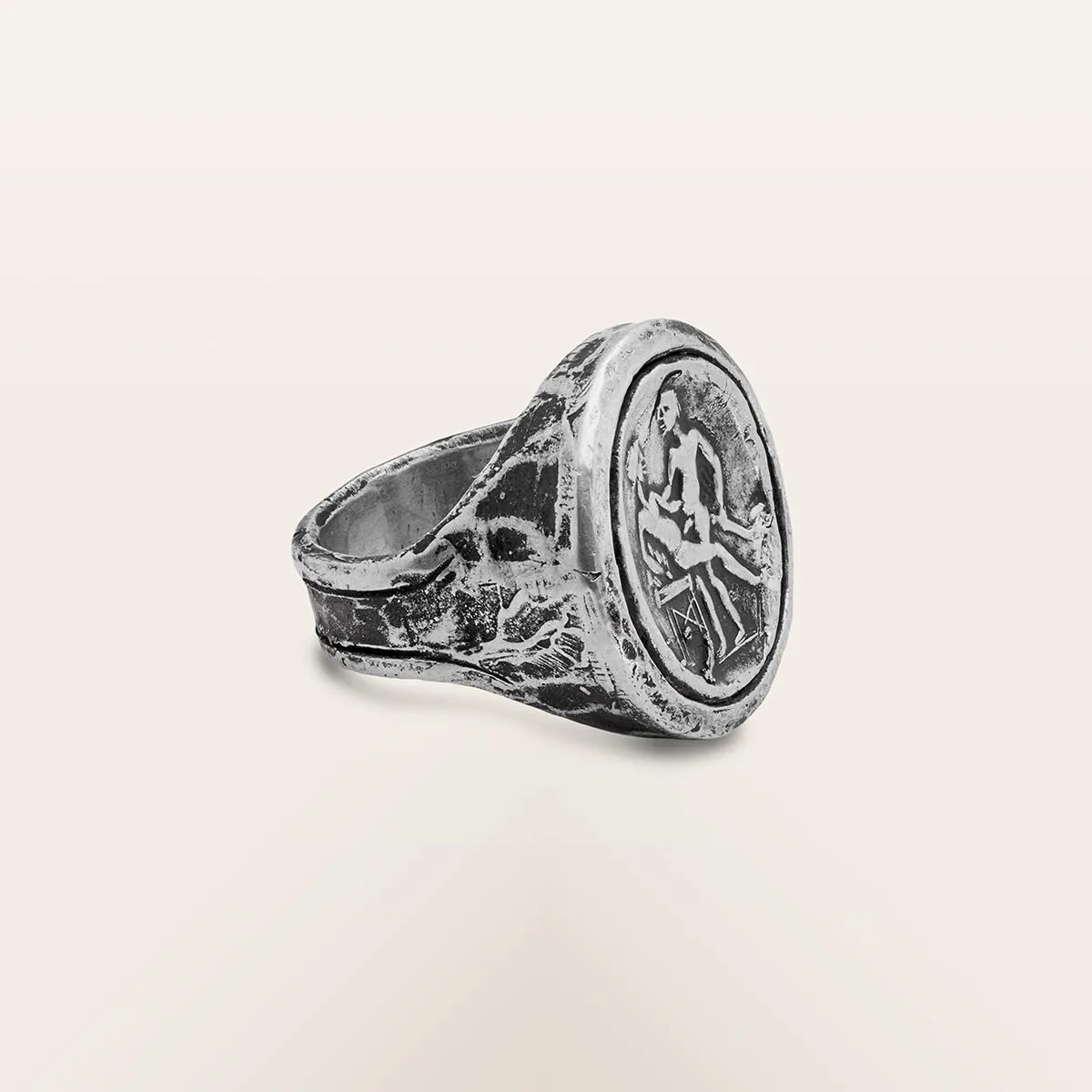 Alfredo Correnti Nesso Anello Eros anello argento uomo donna