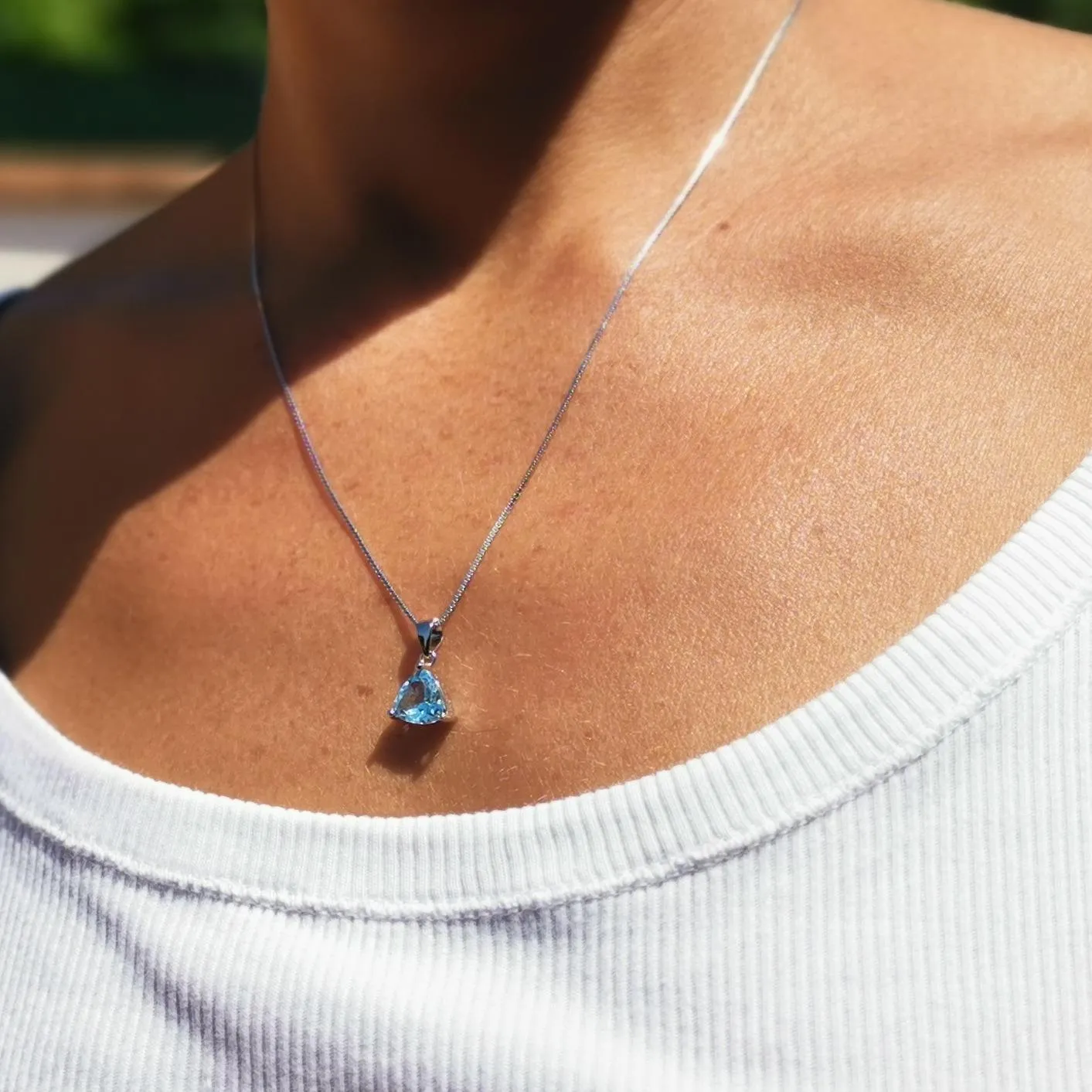 JewelryPalace Ovale collana argento citrino catena 45cm