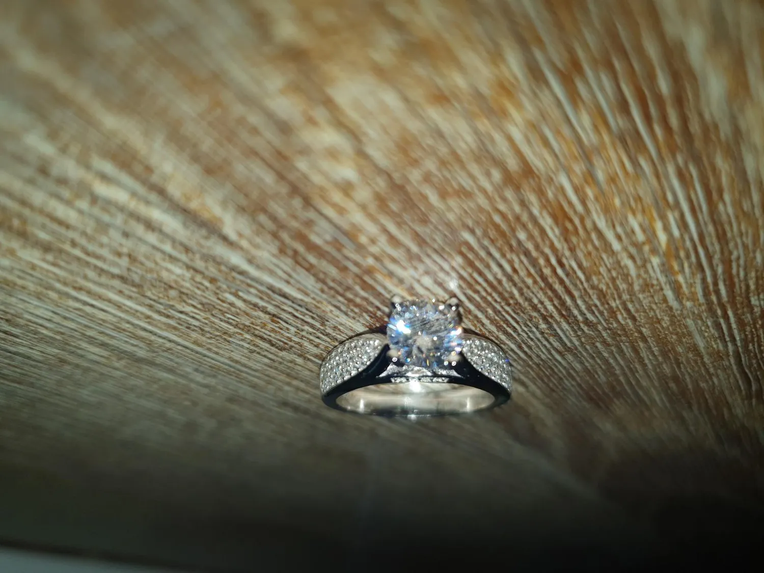 JewelryPalace Anniversario anello argento diamante simulato