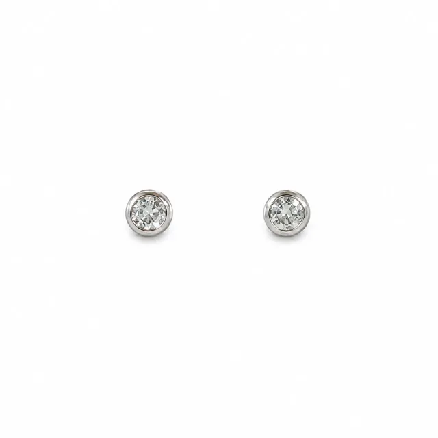 Victoria Jane Small Aquamarine orecchini acquamarina argento