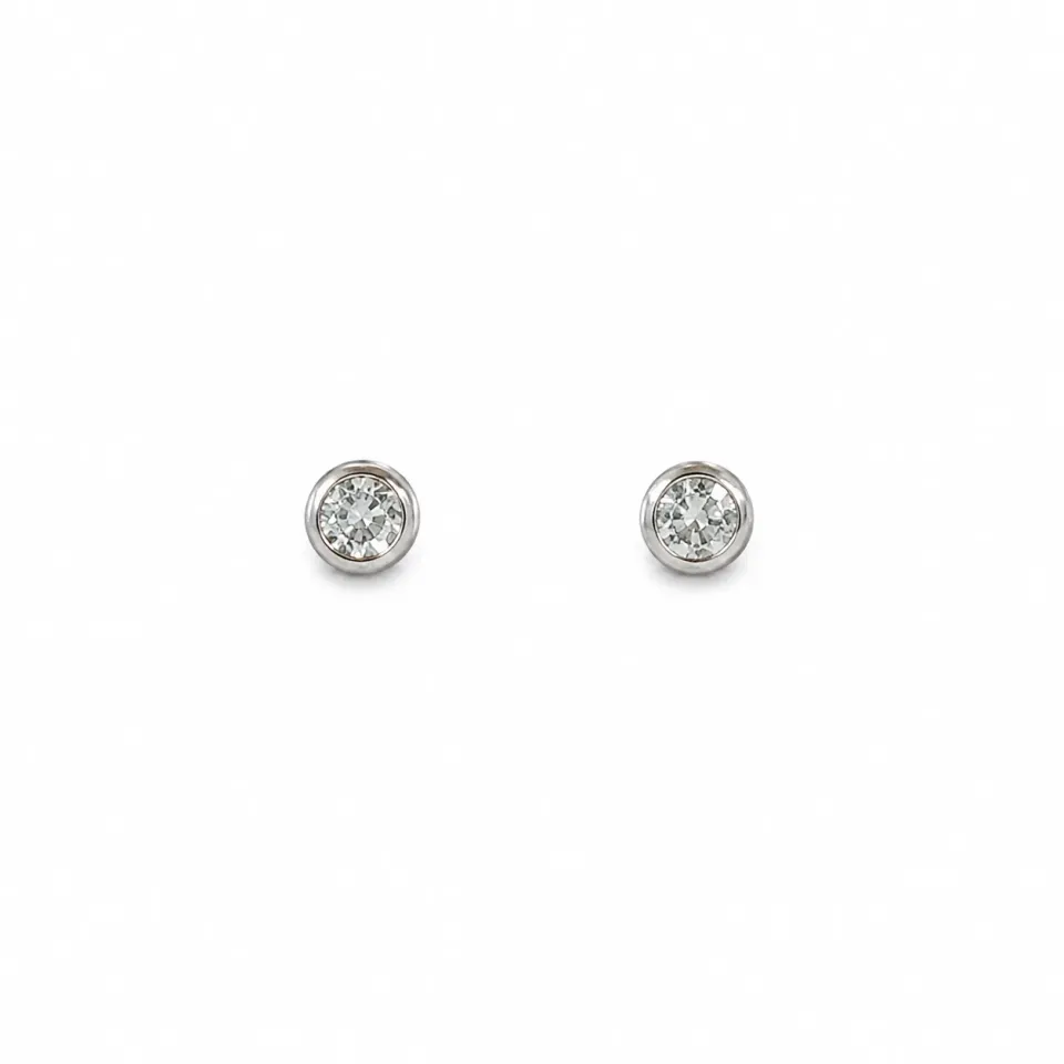 Victoria Jane Small Aquamarine orecchini acquamarina argento