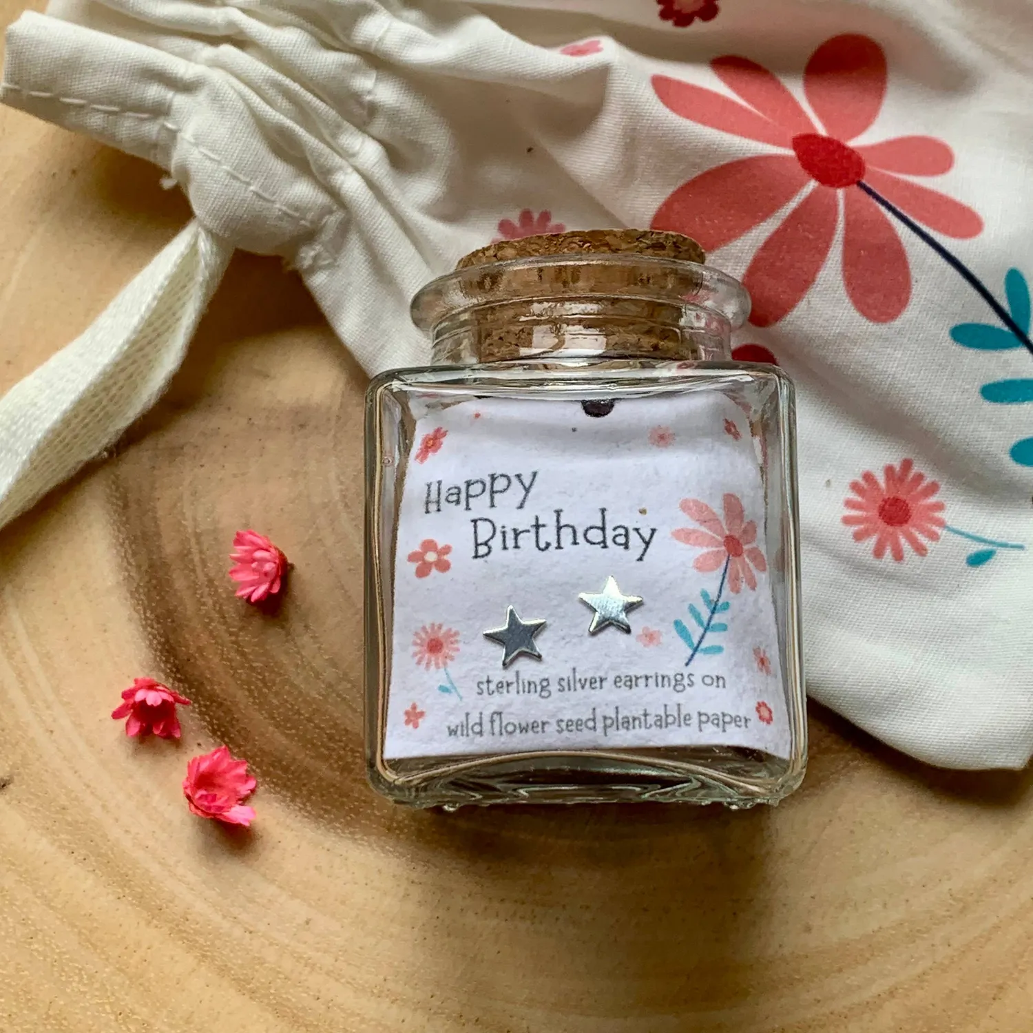 Victoria Jane Happy Birthday Star orecchini stella argento regalo