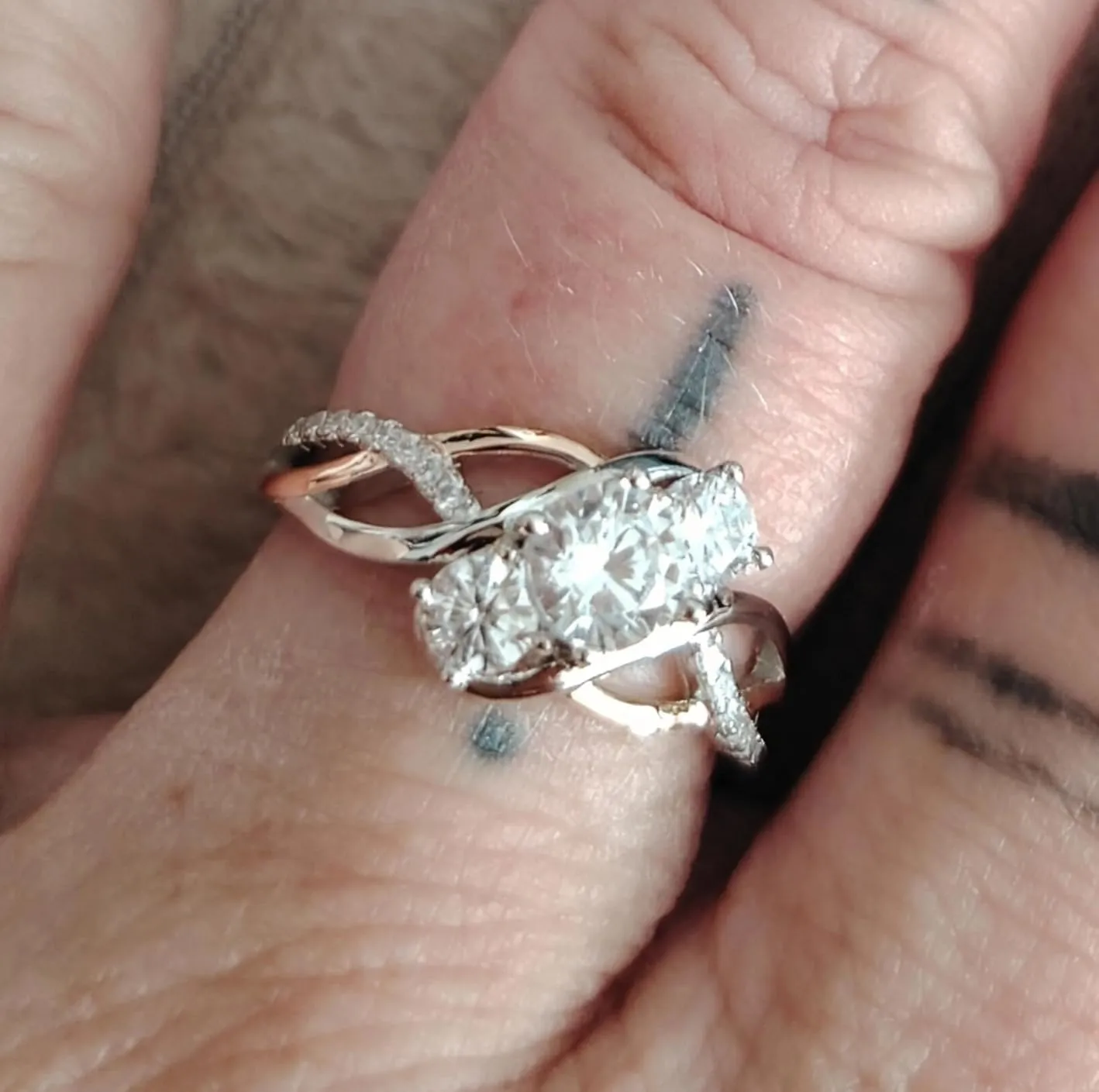 JewelryPalace Nodo d'Amore Anello Infinito Argento 14.5