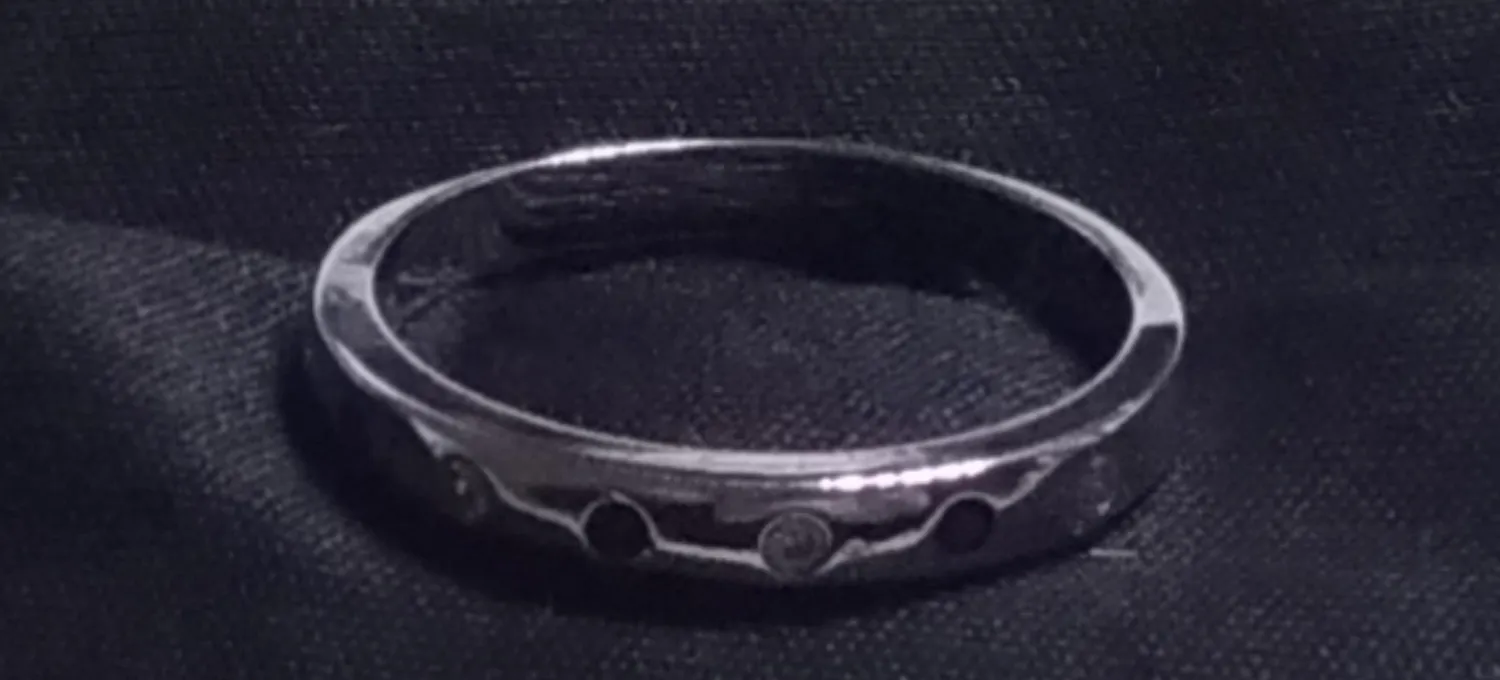 JewelryPalace Classico Fede Argento Zaffiro Blu Sintetico