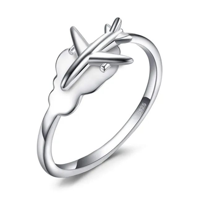 JewelryPalace Mappa Mondo anello argento regolabile