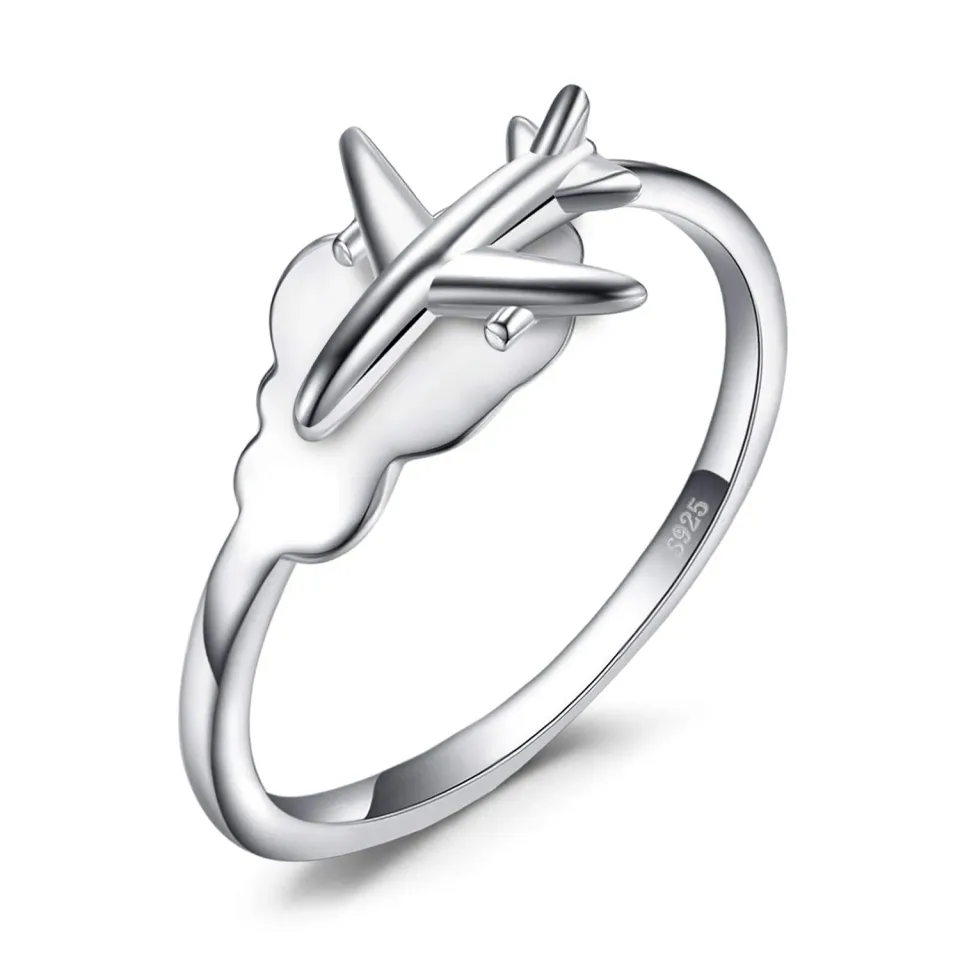 JewelryPalace Mappa Mondo anello argento regolabile