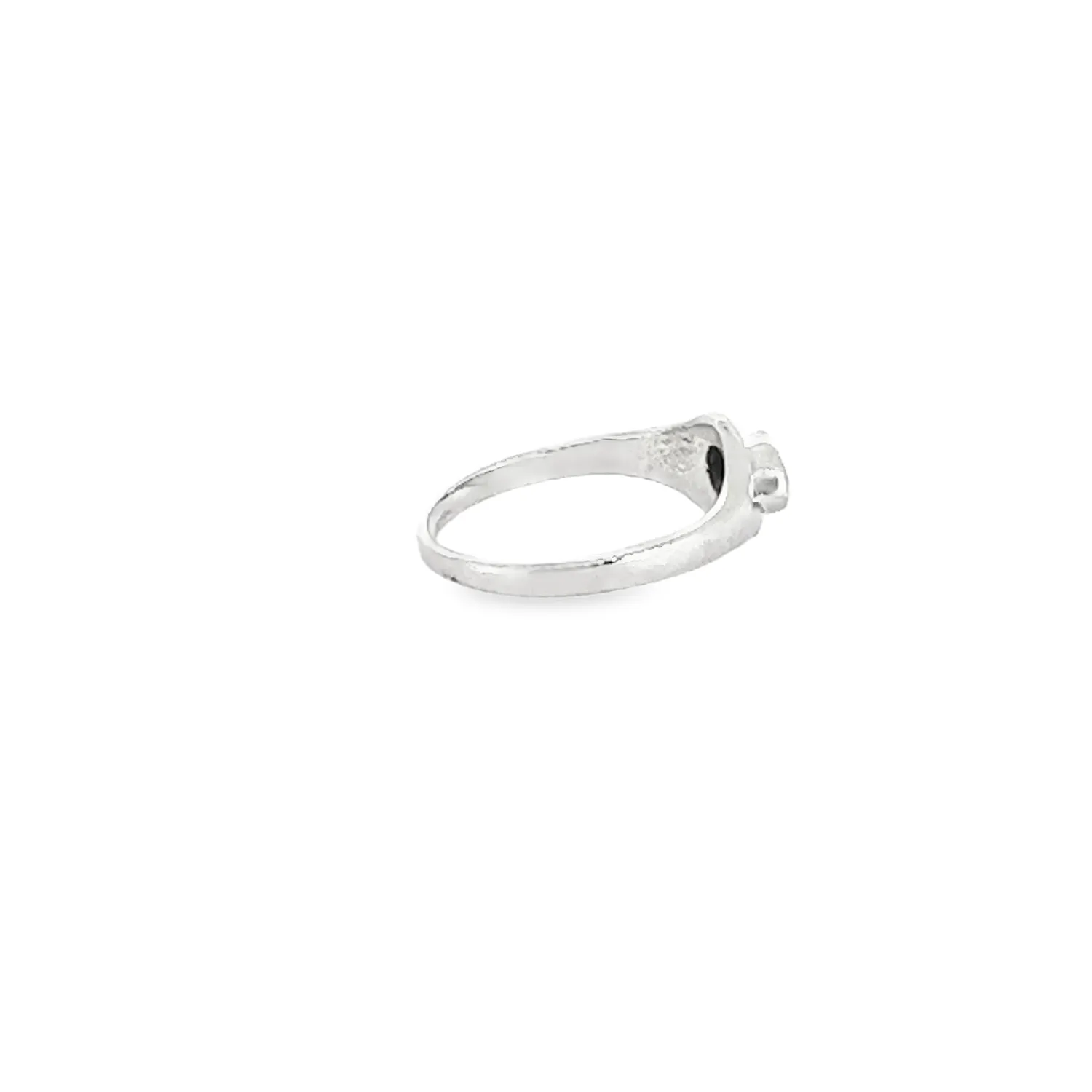 Victoria Jane Flower anello peridoto verde argento