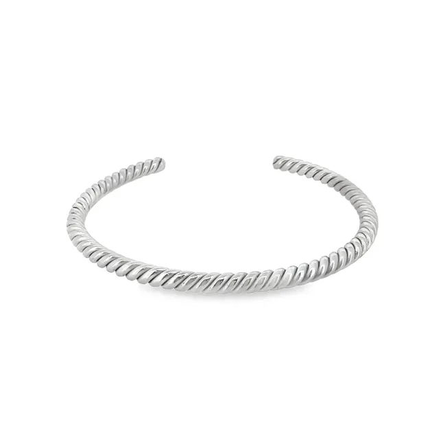Victoria Jane Twisted bracciale titanio rigido