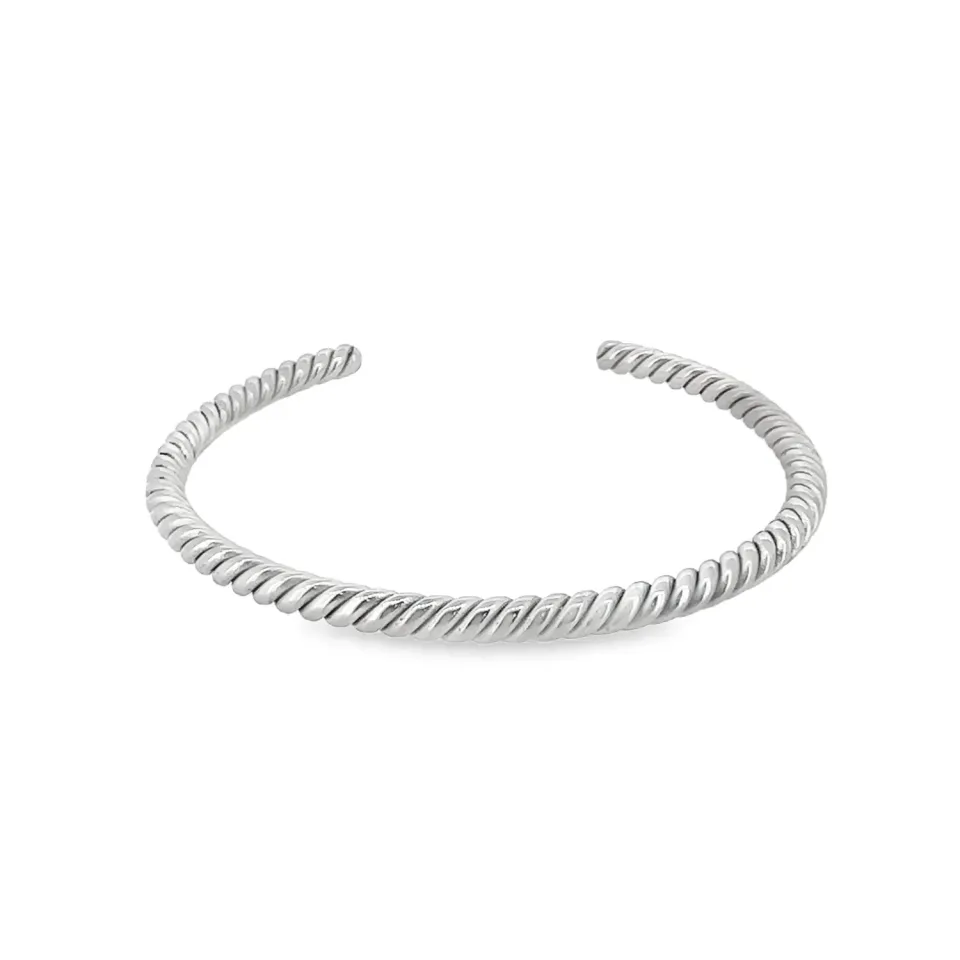 Victoria Jane Twisted bracciale titanio rigido