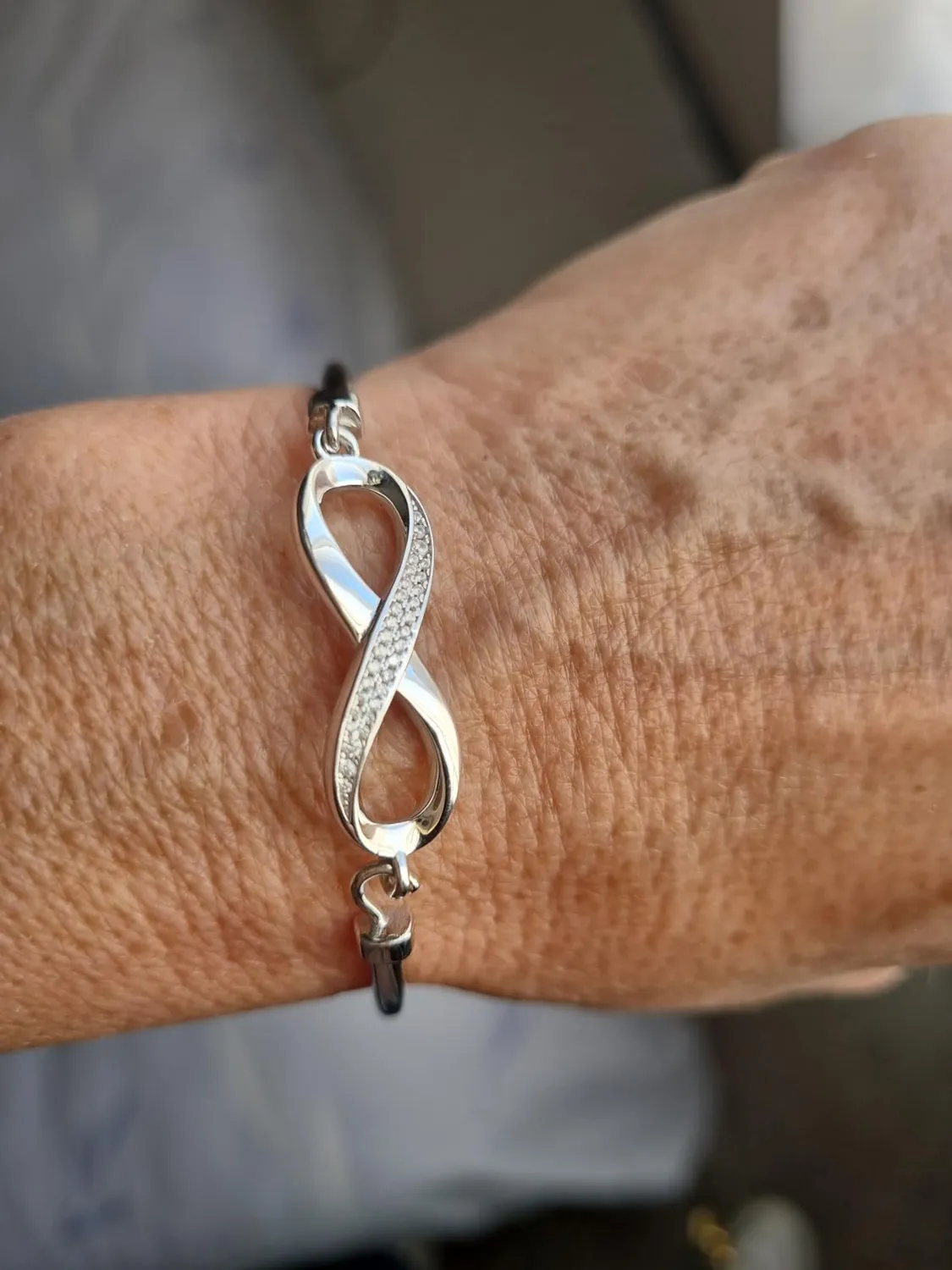 JewelryPalace Infinito Bracciale Argento 925 Zirconia