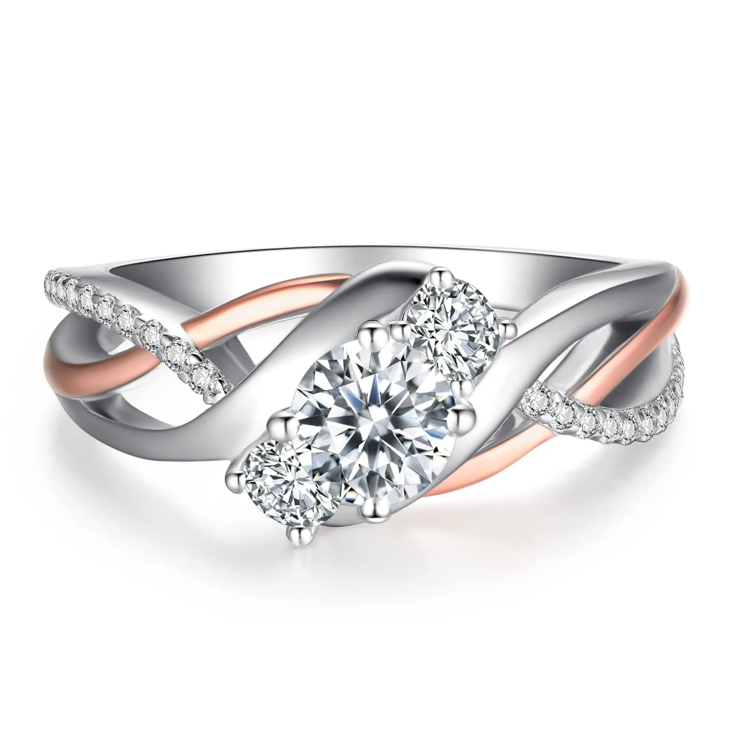 JewelryPalace Nodo d'Amore Anello Infinito Argento 14.5