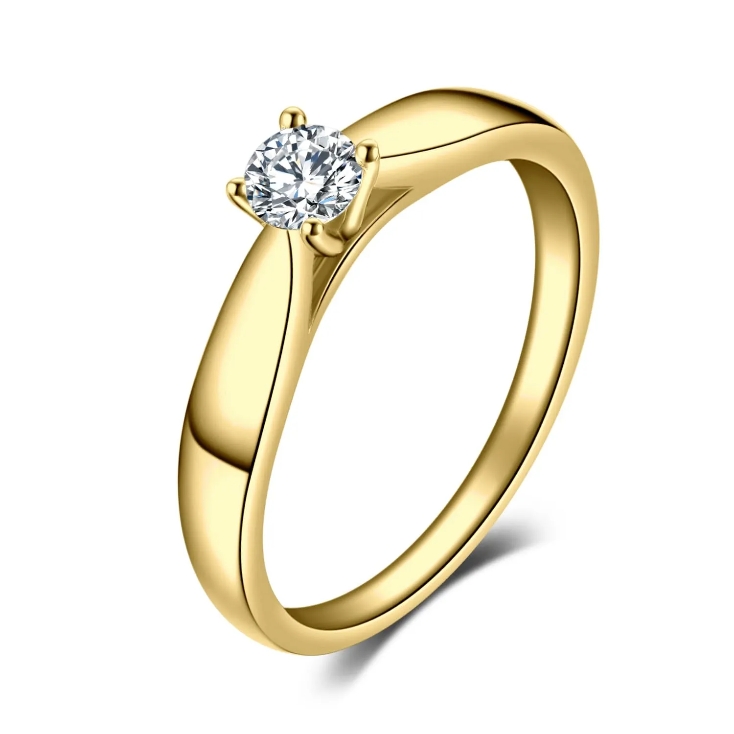 JewelryPalace Anello Solitario Fidanzamento Argento 925 Sposa