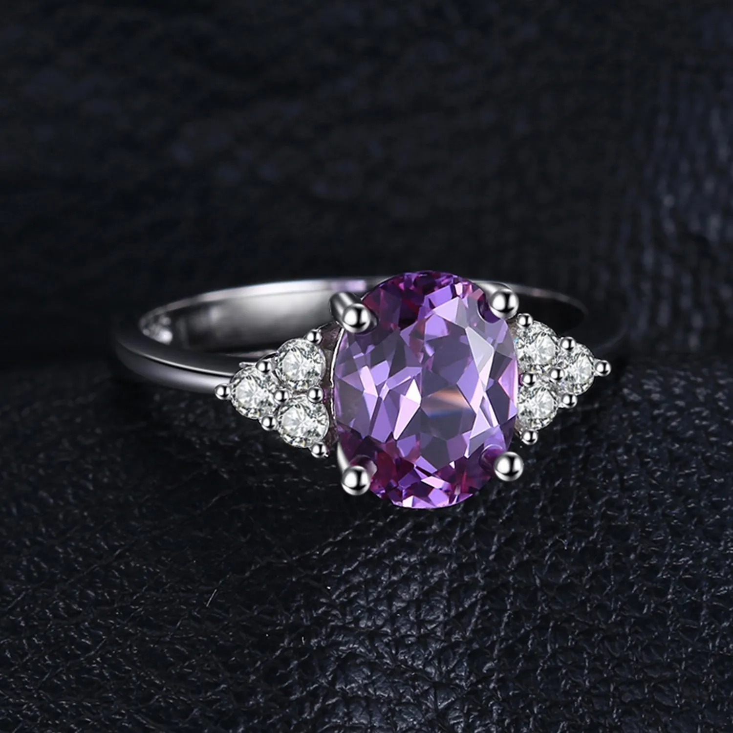 JewelryPalace Classico Ovale anello argento 925 alessandrite