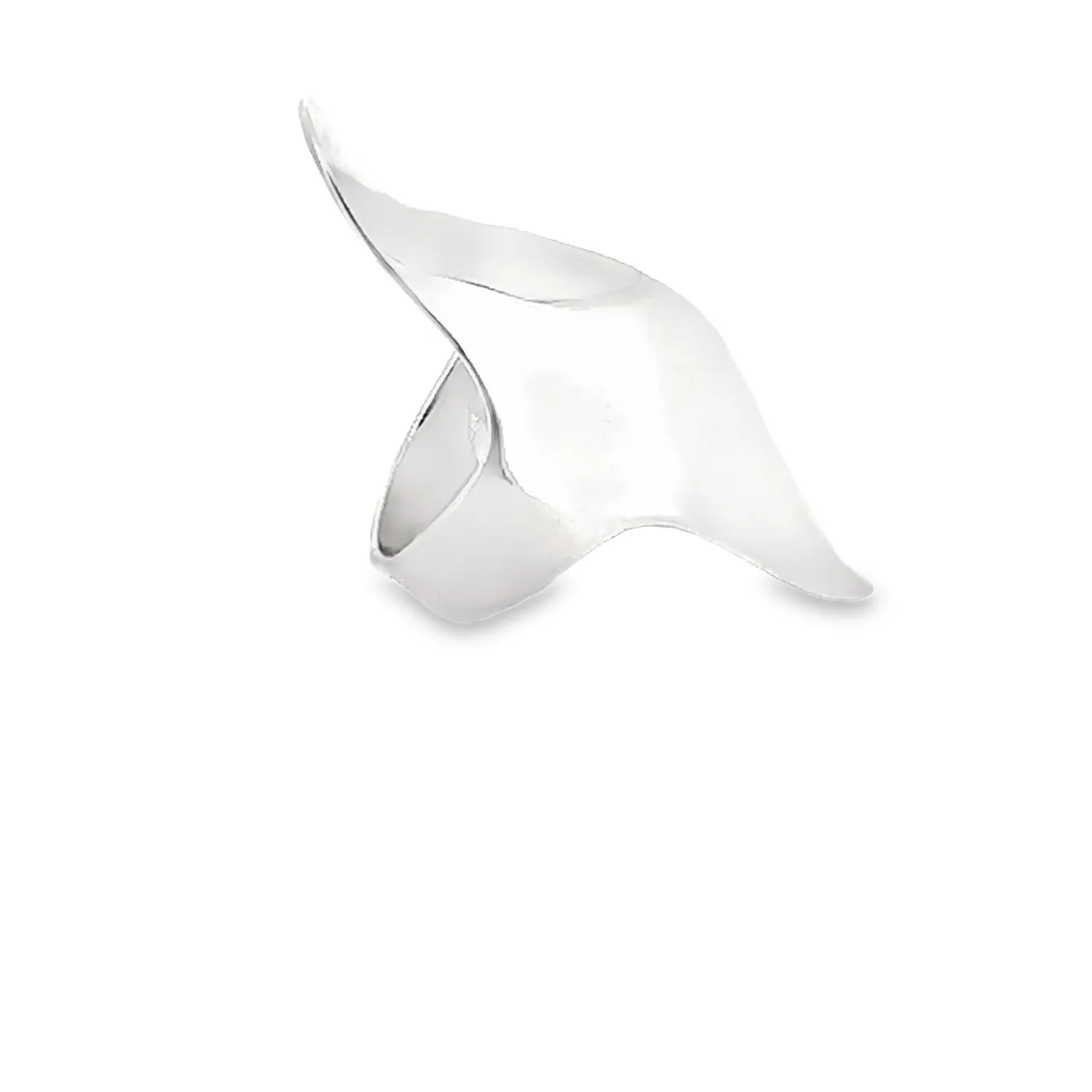Victoria Jane Sleek Silver anello argento moderno